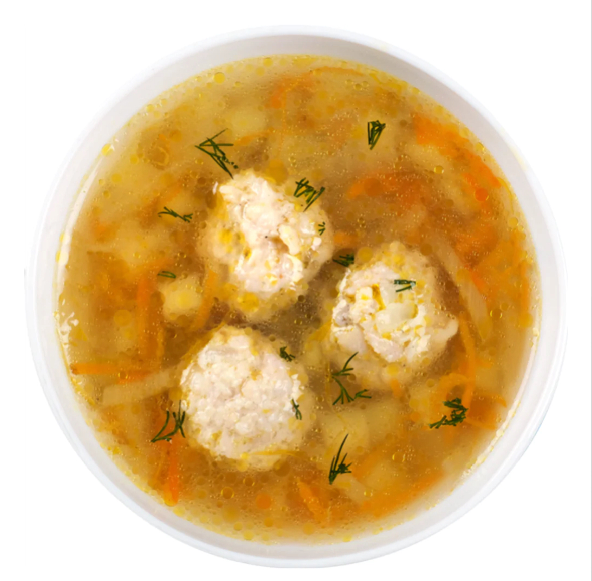 Куриный с фрикадельками