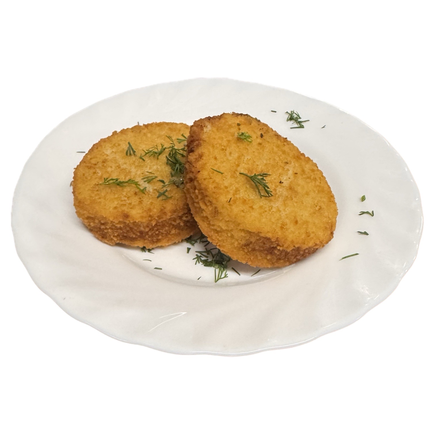 Рыбные котлеты из трески