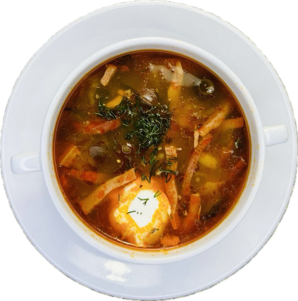 Солянка мясная с картофелем