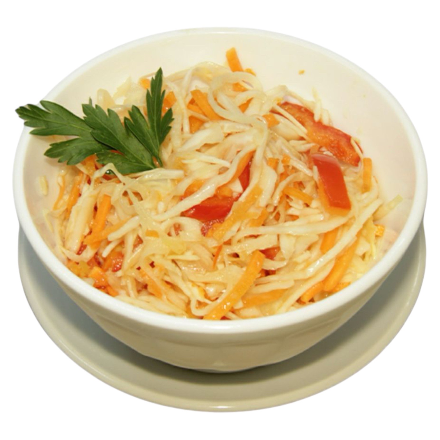 Капуста с помидором 