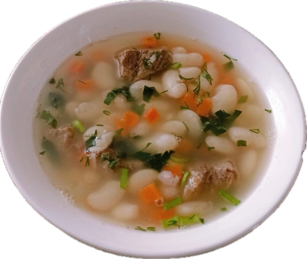 Картофельный с фасолью