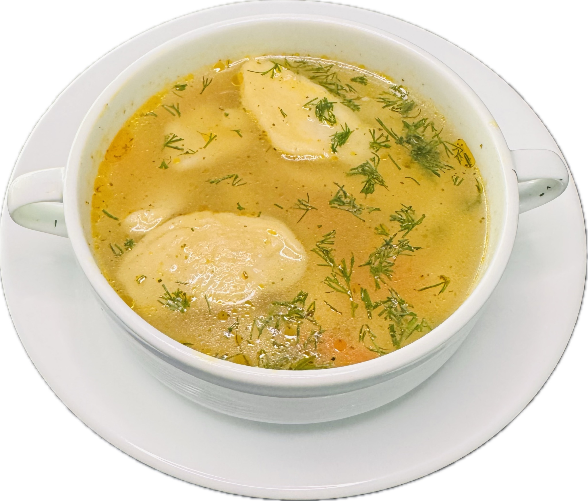 Куринный с клецками