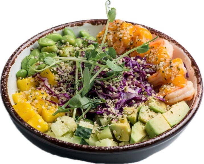 Боул с креветкой