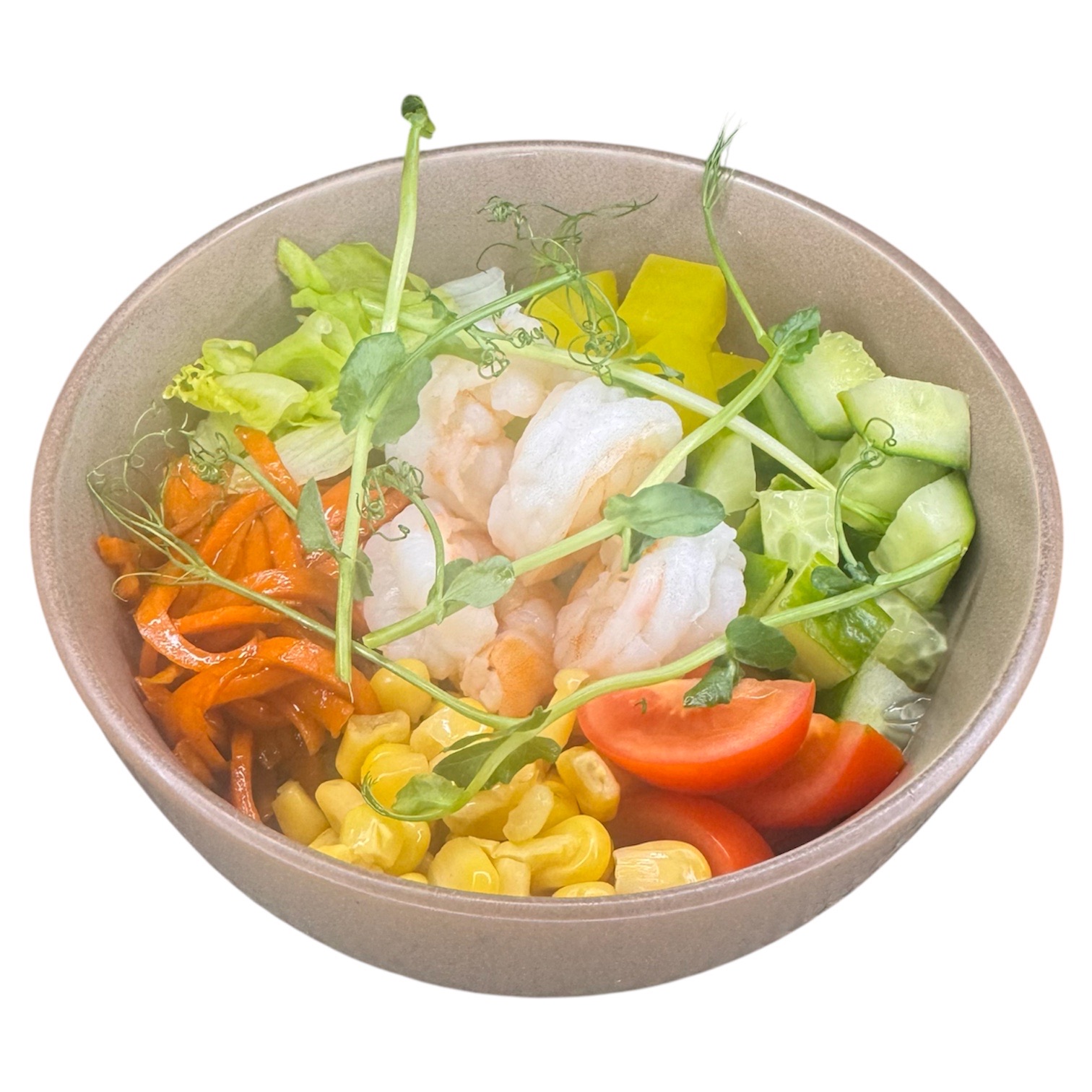 Поке с тигровой креветкой