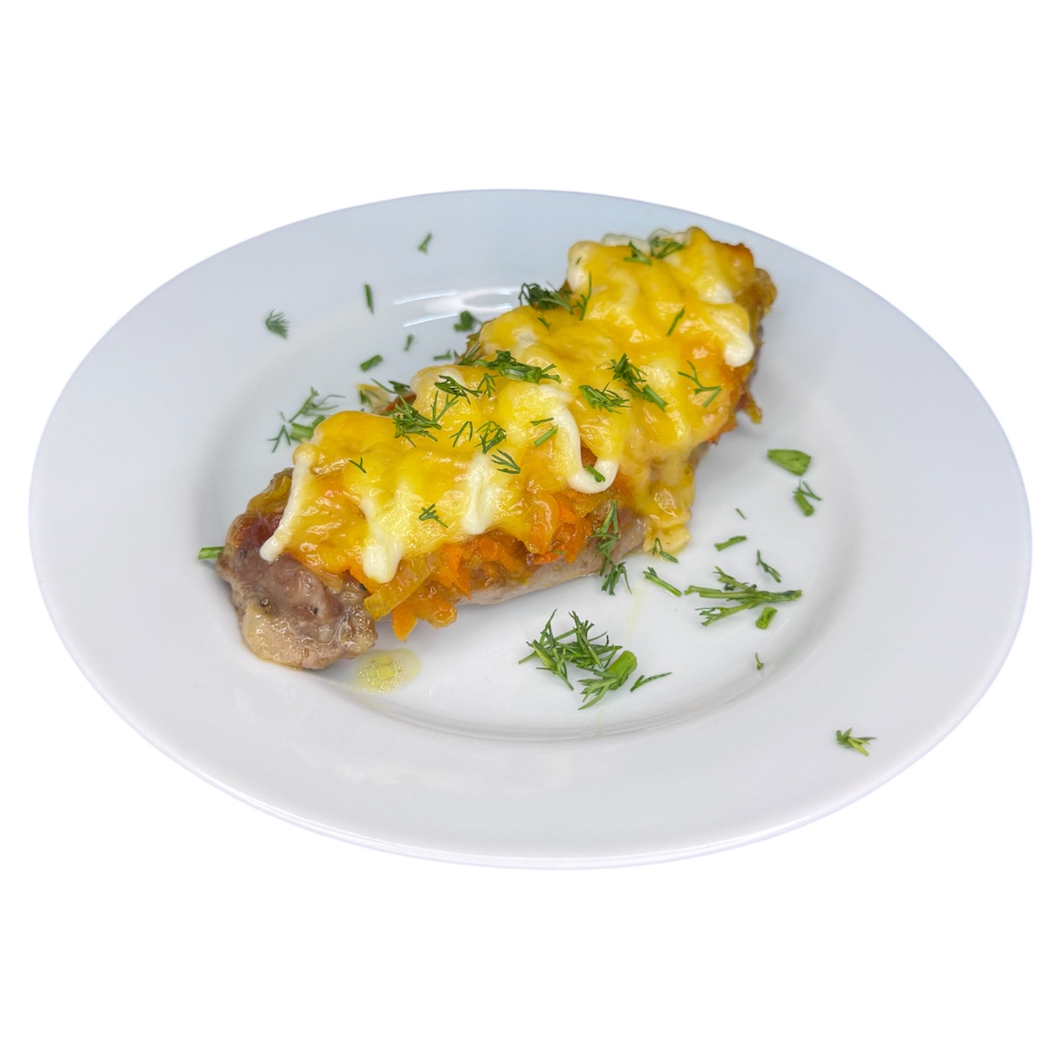 Домашняя колбаска запеченная с овощами