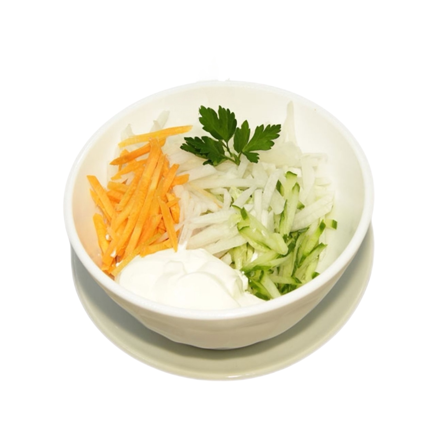 Салат "Овощной с редькой Дайконом"